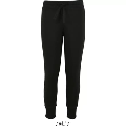 SOL'S Kids´ Slim Fit Jogging Pants Jake L02121 - Black - 12 years (142/152)