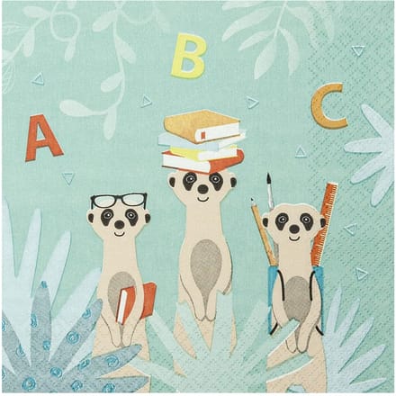 Home fashion servetten kids, have fun, formaat 33x33cm
