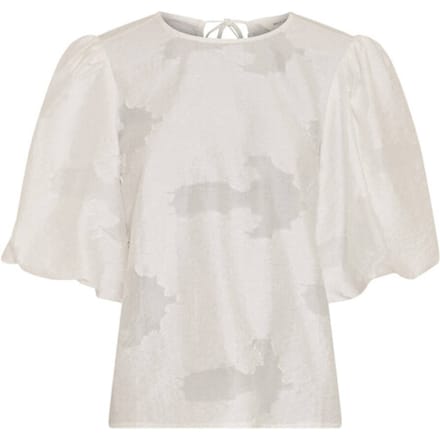 MSCH Copenhagen Mschorkidea 2/4 Top Tops & T-shirts Dames - Shirt - Wit - Maat S