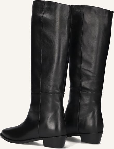 Notre-V 394492 Laarzen - Leer - Dames - Zwart - Maat 37