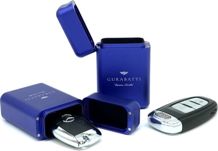 Gurabatti RFID Autosleutel Beschermhoes - Antidiefstal - Blauw