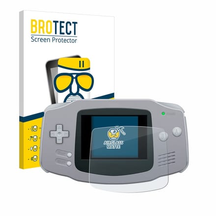BROTECT - Screenprotector voor Nintendo Gameboy Advance GBA - Folie Beschermfolie Beschermglas matte