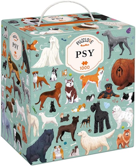 Puzzlove CzuCzu Psy 1000 elementów - Puzzlove CzuCzu Honden 1000 stukjes