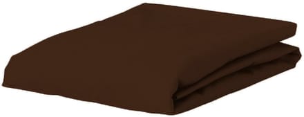 ESSENZA Premium Percale Hoeslaken Chocolate - 120x200