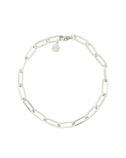 Mint15 Schakelarmband 'Chain Bracelet' - Zilverkleur RVS/Stainless Steel