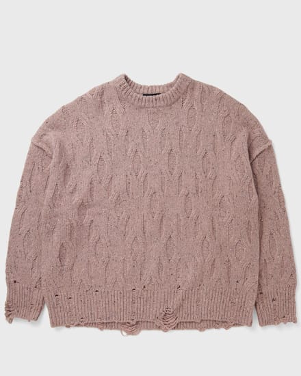 DISTRESS KNIT SWEATER