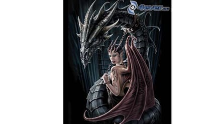 Anne Stokes - Diamond PAINTING - 50 x 60 - Ronde steentjes