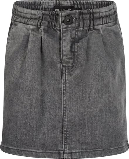 No Way Monday - Meisjes Denim Rok - Grey - Maat 98