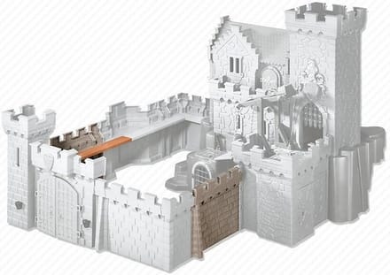 Uitbreidingsset Kasteelmuren voor Playmobil Forten