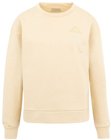Kappa Kifoli Sweatshirt Beige XS Vrouw