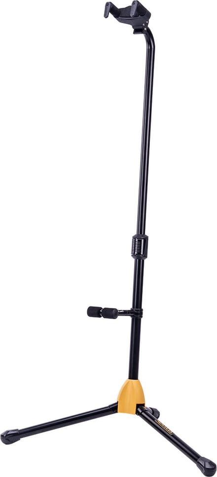 HERCULES HCGS-412B PLUS Gitaarstand met Auto Grip System en hoogteverstelling