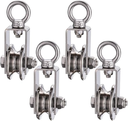 40 mm Katrol met 2 Kogellagers voor Fitness en Takels