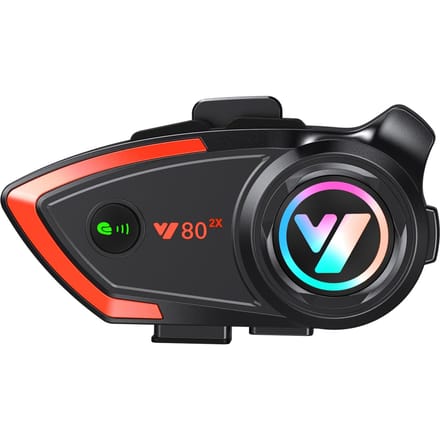 Motorfiets Intercom Helm BT Headset Compatibel met een Verscheidenheid aan Helmen type 1 black
