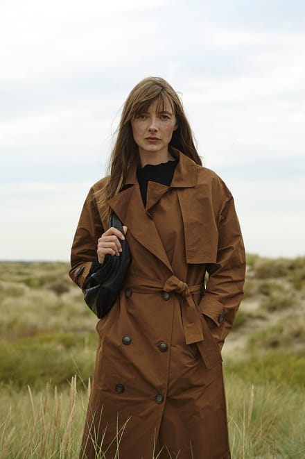 Trench coat Zaccaria | Camel - Camel / XXS