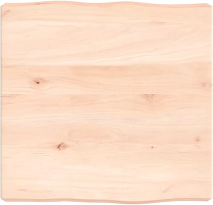 Massief Eikenhouten Tafelblad met Natuurlijke Rand - DIY Meubelblad