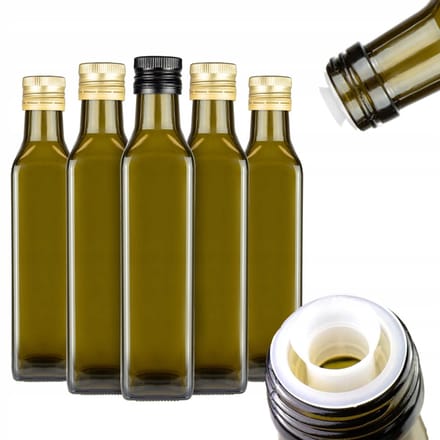 Bimberek Marasca - Flessen - 250ml - Olijfoliedozijn - Donker Glas