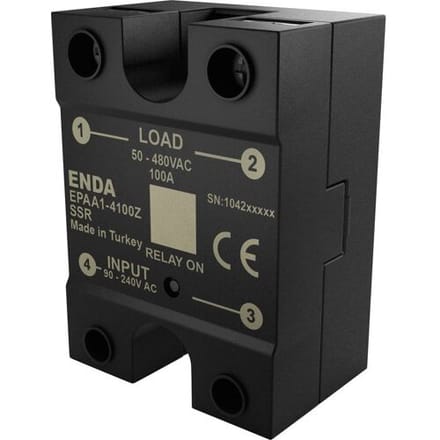 Enda Halfgeleiderrelais EPAA1-440Z 40 A Schakelspanning (max.): 460 V/AC 1 stuk(s)