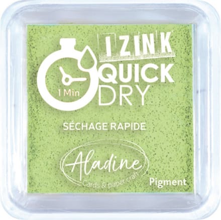 Izink Quick Dry M Inkpad - Lime Green