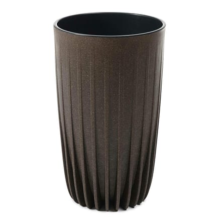 Stripped Eco Coffee - Bloempot - Modern design - UV-bestendig - Lichtgewicht
