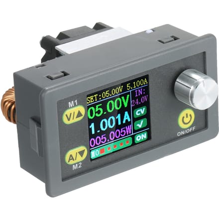 Module de commande numérique 5A 80W, courant à tension constante, Module d'alimentation Programmable réglable gris