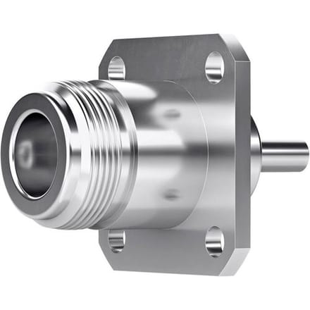 Telegärtner 100024047 100024047 N-connector Koppeling, recht 1 stuk(s)