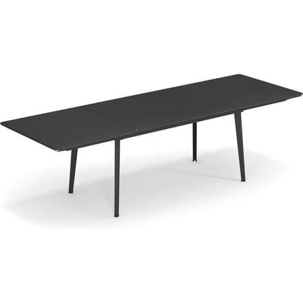 Emu Plus4 Verlengbare tafel - antiekijzer - 160 x 90 cm