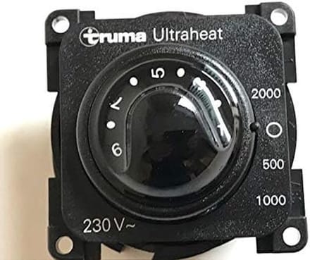 Zwart Bedieningspaneel voor Ultraheat Verwarming