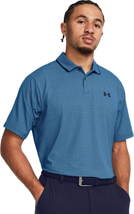 Under Armour Golf Iso-chill Verge Korte Mouw Poloshirt Blauw S Man