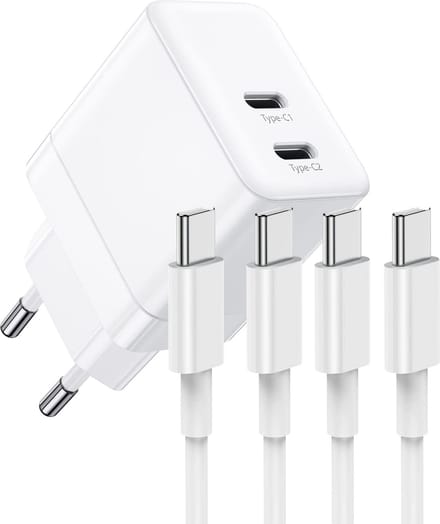 Snellader voor Galaxy A57 A56 A55 A37 A36 A35 A27 A26 A25 A15 - Usb C naar usb C Kabel 1 Meter - Usb C Adapter 35w GaN - Super Fast Charging - PPS Fast Charging