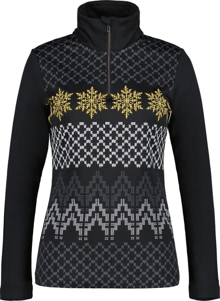 LUHTA PUOLAKKAVAARA WINTERSPORTPULLY Dames-Black-S
