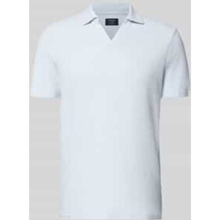 Regular fit Poloshirt van Katoenmix