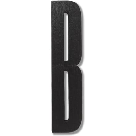 DESIGN LETTERS - Houten letters - zwart - B