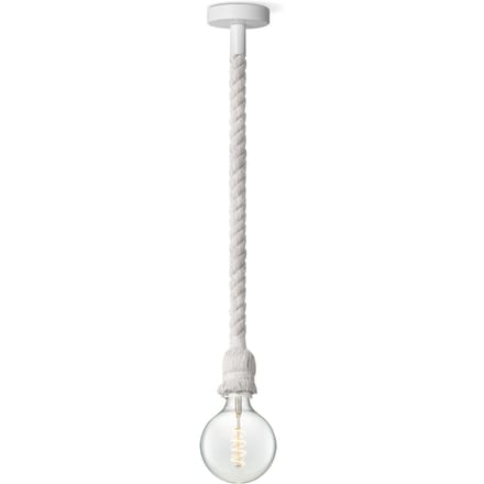 Home sweet home hanglamp Leonardo wit Spiral g125 - helder