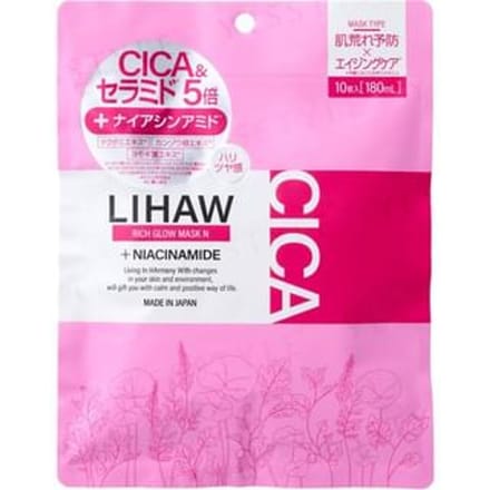 LIHAW - Rich Glow Mask N + Niacinamide 10 pcs