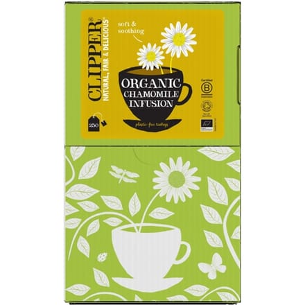Thee Clipper infusion chamomile bio 250 zakjes
