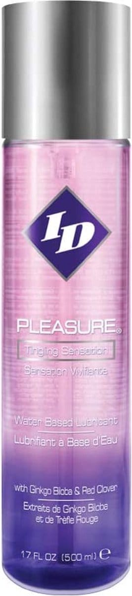 ID Pleasure - Glijmiddel op Waterbasis - Met tintelend gevoel - 500 ml