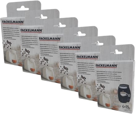 Set van 6 Ontkalkertabletten voor Fackelmann Multi-drankjes koffiemachines Ontbijt