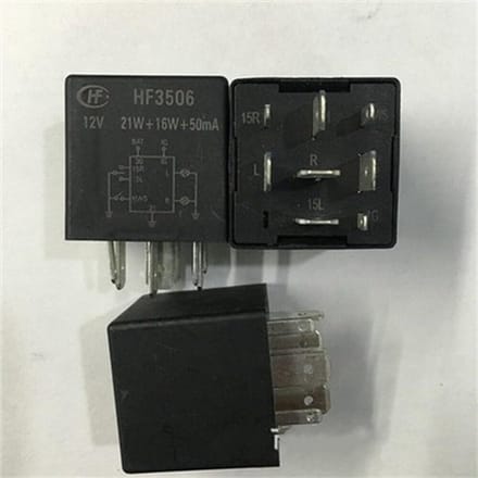 Knipperrelais - Relais Module - Voertuig Verlichting - 12V 8Pin - Compact Formaat