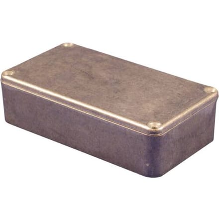 Hammond Electronics 1590BX Universele behuizing 254 x 70 x 49.5 Aluminium Natuur 1 stuk(s)
