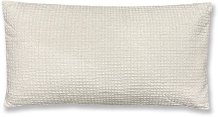 by Mooss - Sierkussen - Katoen - Wafelstructuur - Ivory - 60x30 cm - Hip - Trendy - Accesoires - Decoratie