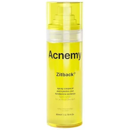 ACNEMY ZITBACK Lichaamsacnespray met zuren 80 ml – Lichaamsacnespray met zuren