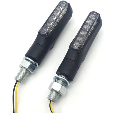 Paar motorfiets LED-knipperlichten Brazoline Prisma