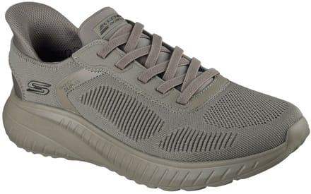 SKECHERS Heren Slip-Ins BOBS Sport Squad Chaos Sneaker 118312 OLV Olive