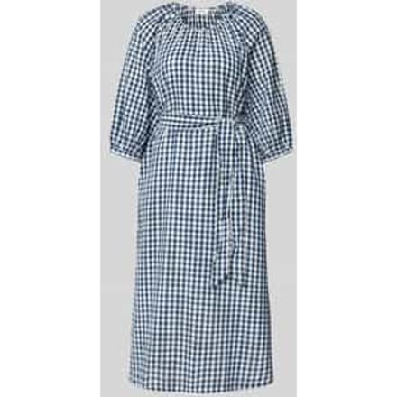 regular fit vrijetijdsjurk van puur katoen