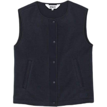 Lichte dames sherpa mouwloze vest Aigle