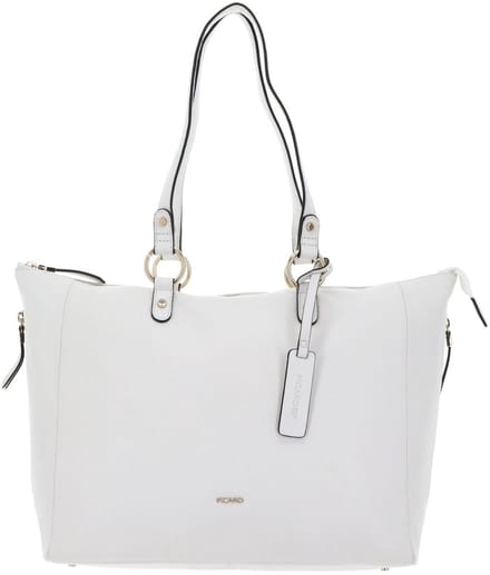 PICARD shopper schoudertas met laptopvak Java Shopper White Lily wit