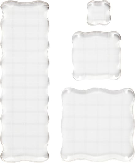 Creativ Company Stempelblokken Set 4 formaten