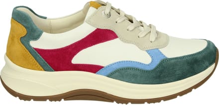 Ganter - 201852 HIGH FLYER - Lage sneakersDames sneakers - Kleur: Wit/beige - Maat: 38.5