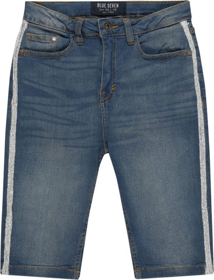 Blue Seven Korte Broek Jeans Blauw Denim-158