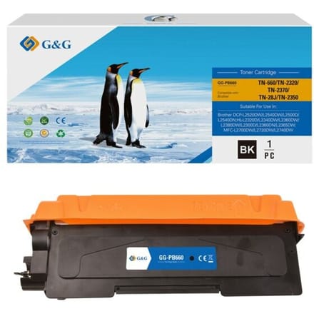 G&G 14173 tonercartridge 1 stuk(s) Compatibel Zwart